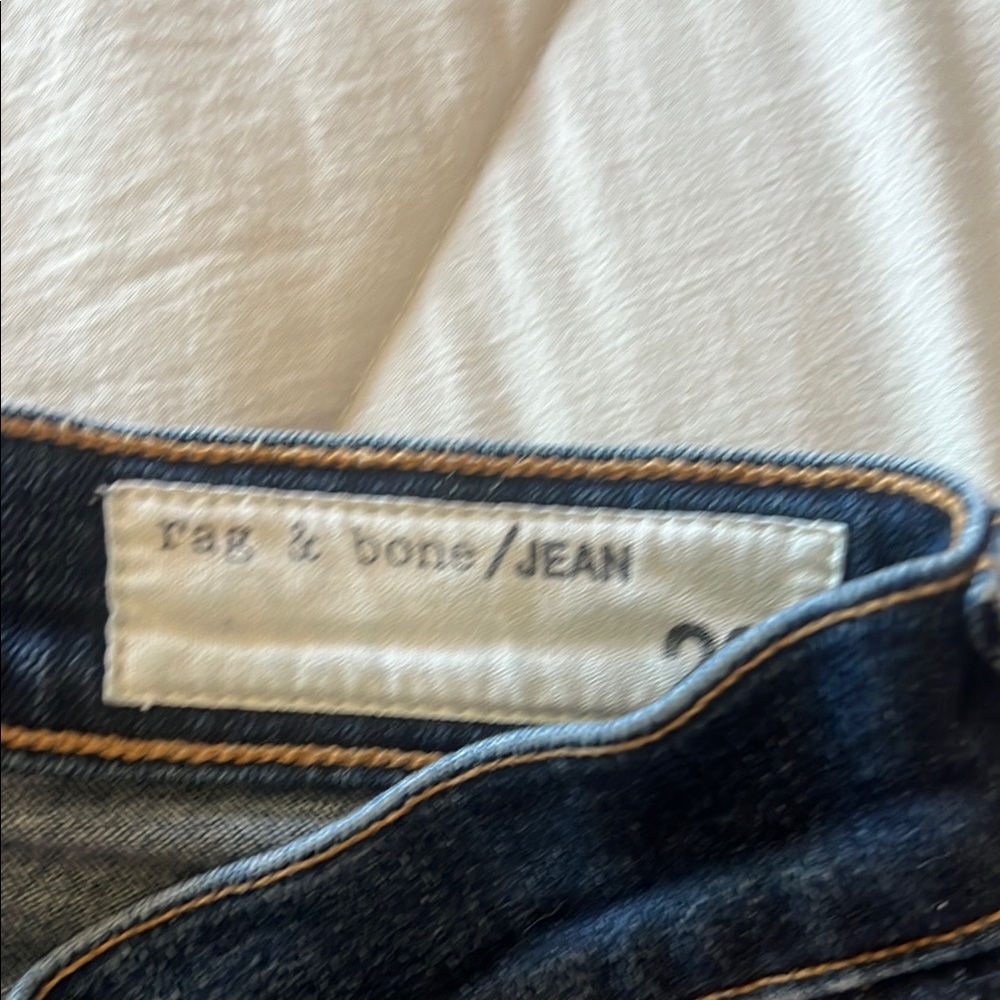 rag & bone Dark Blue Straight Leg Jeans SZ 29 - Picture 3 of 8